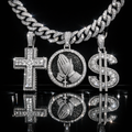 Rhinestone Pendant Necklace