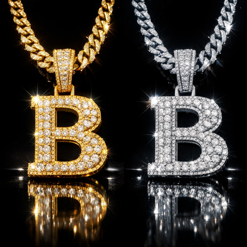 Letter Pendant Necklace
