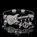 Guitar Leather Bracelet