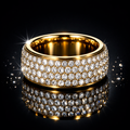 14K Gold-Plated Stainless Steel Ring