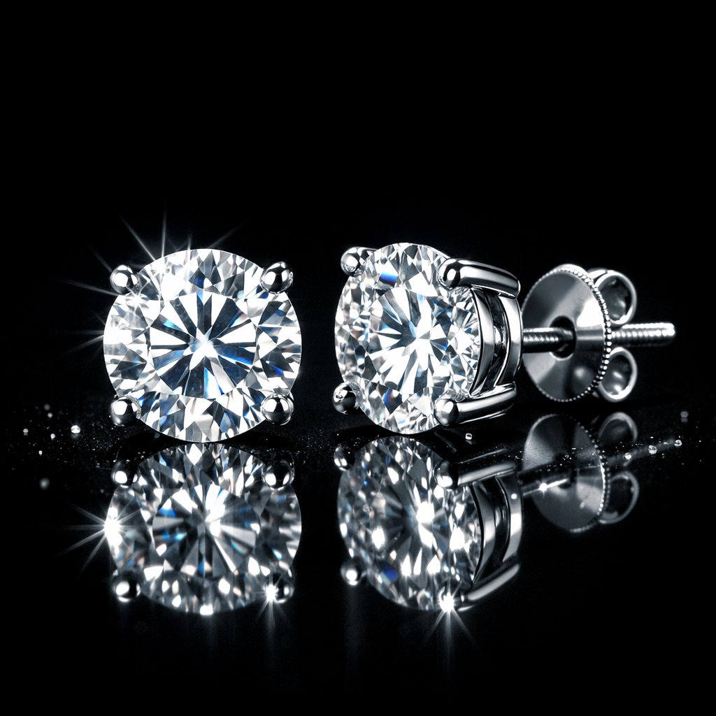 Sterling Silver Stud Earrings