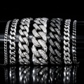 Vintage Stainless Steel Curb Chain