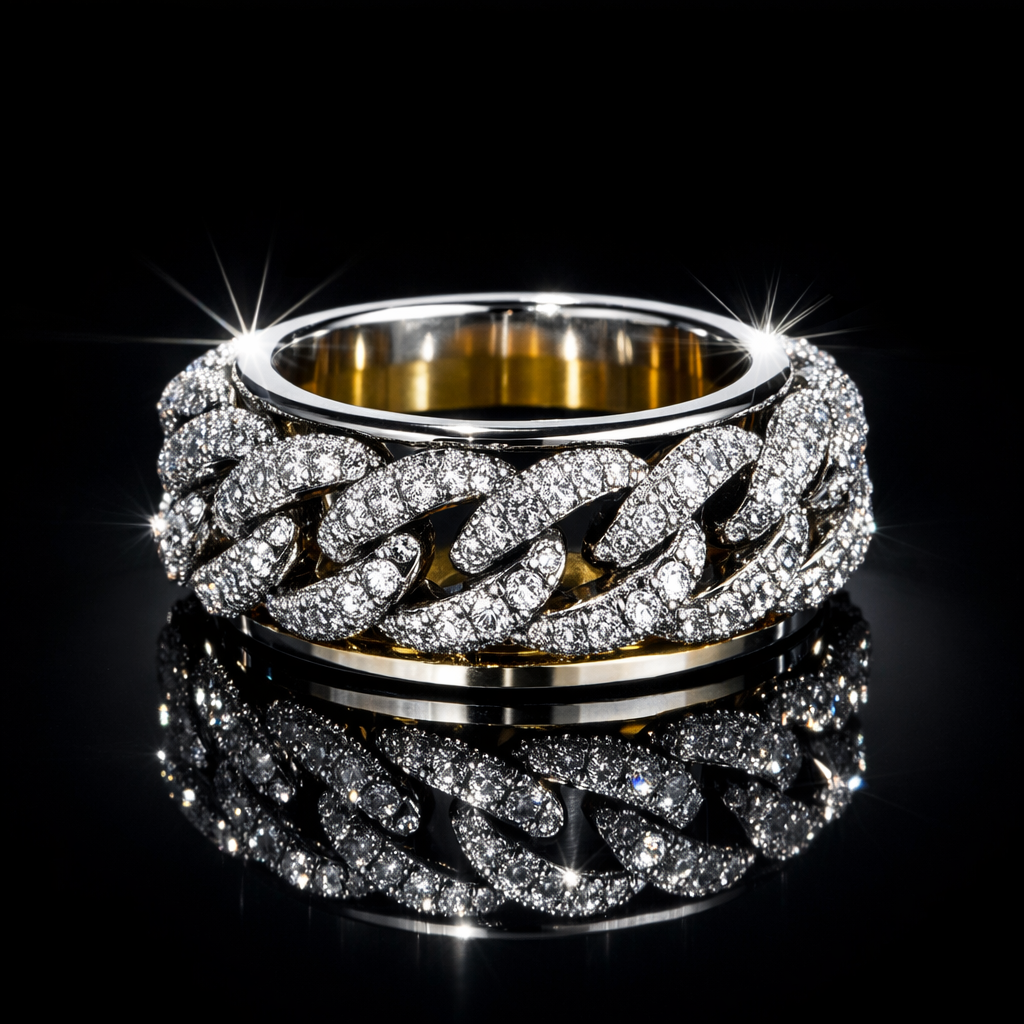 Rotating Cuban Ring