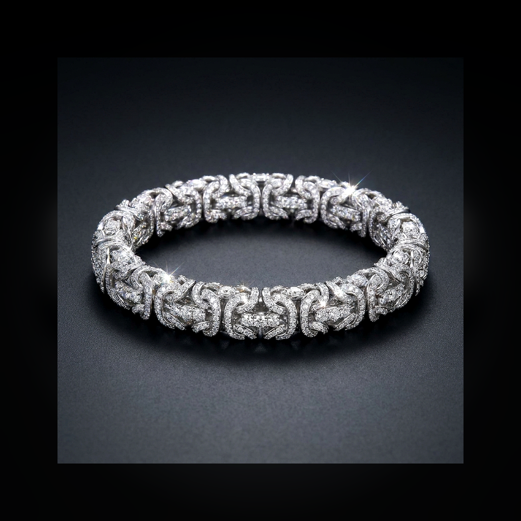 Iced Byzantine Bracelet - lifestyle