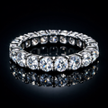 Moissanite Eternity Band - hero