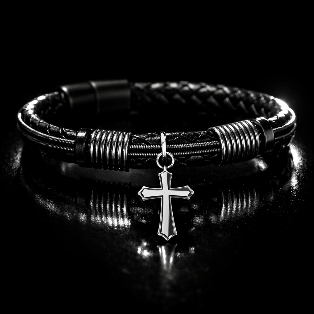Guitar Bracelet - Cross