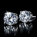 Iced Stud - Style 1 (round solitaire)