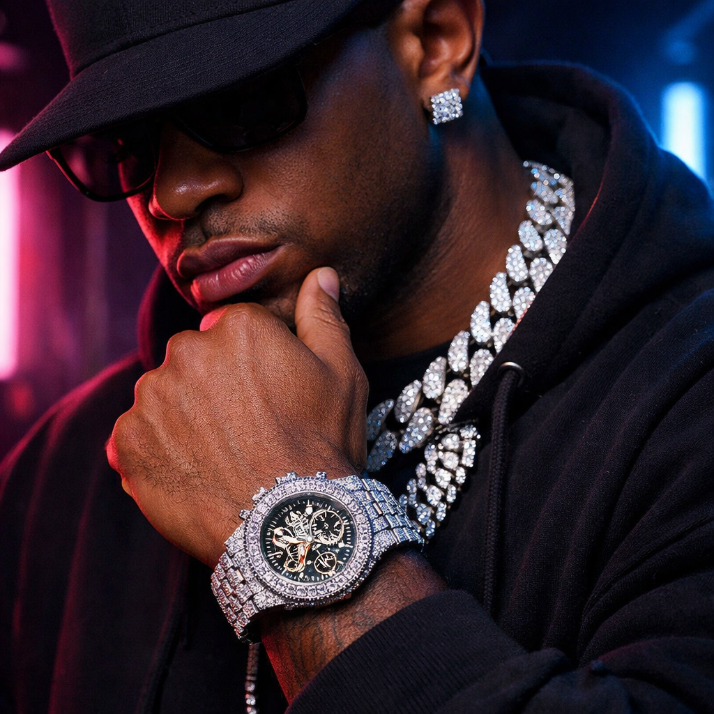 Skeleton Bling Chronograph - lifestyle