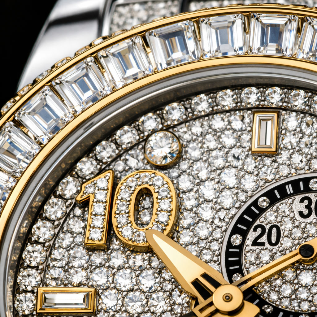 Two-Tone Iced Jubilee Vibe - close-up