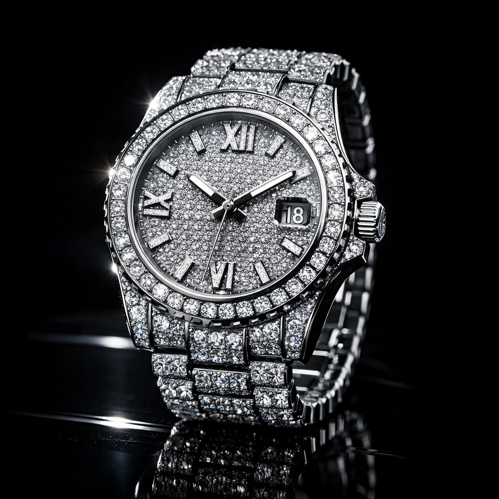 VVS Moissanite Tennis Watch