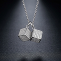Iced Dice Pendant
