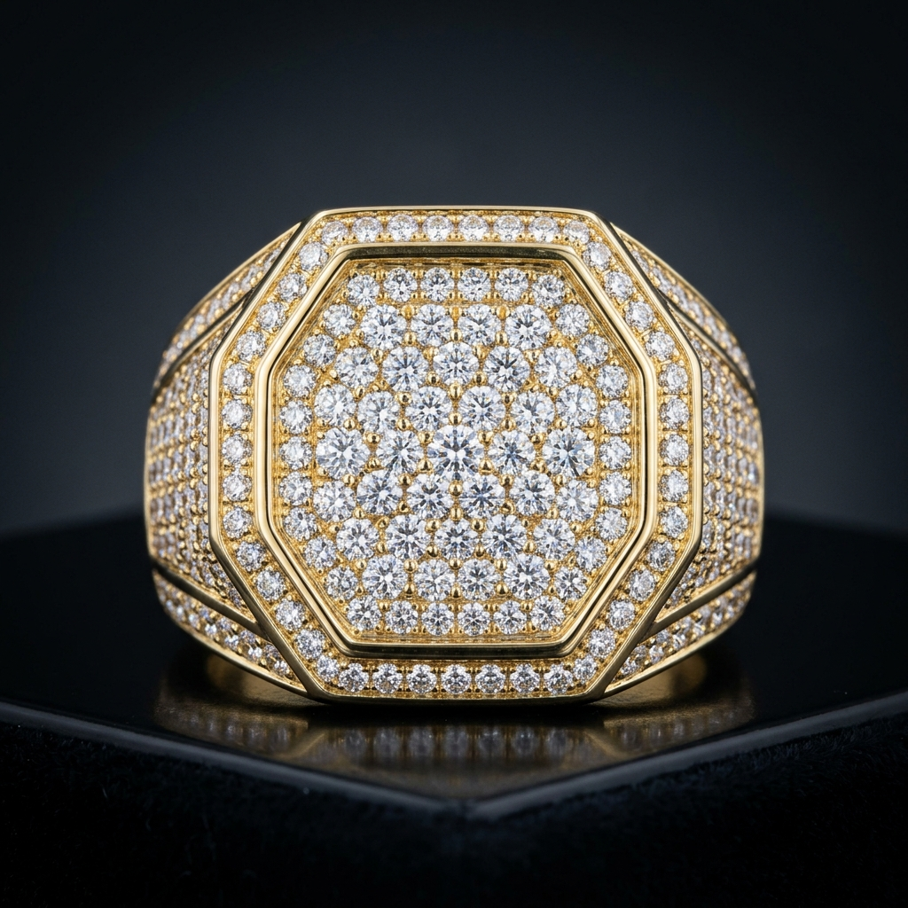 Iced Pinky Ring