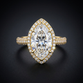Moissanite Marquise Ring